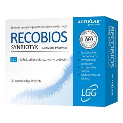 RECOBIOS SYNBIOTYK 20 kapsułek