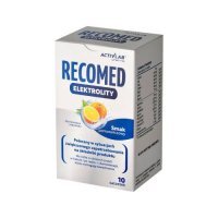 RecoMed Elektrolity Pomarańcza, 10 sasz. x 14 g