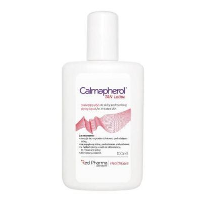 Red Pharma Calmapherol Tan Lotion Płyn osuszający do skóry podrażnionej, 100ml KRÓTKA DATA 30.04.2026
