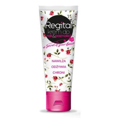 REGITAL Krem do rąk i paznokci z olejkiem rycynowym i witaminą E, 40 ml