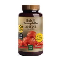 Reishi (Ganoderma lucidum) + Acerola 90 kapsułek