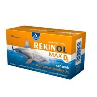 Rekinol Max D3, 60kaps.
