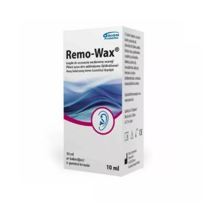 Remo-Wax Krople do usuwania woskowiny usznej, 10ml