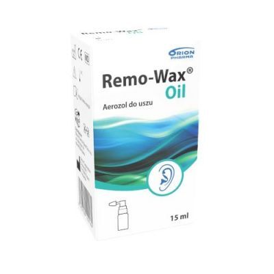 Remo-Wax Oil Aerozol do uszu, 15ml