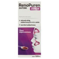 RENOPUREN ZATOKI JUNIOR płyn 120 ml