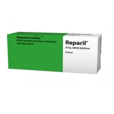 REPARIL 20 mg 40 tabletek dojelitowych DELFARMA