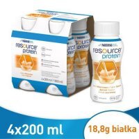 Resource Protein o smaku morelowym - 4 x 200 ml  KRÓTKA DATA 20.11.2024