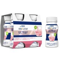 Resource Ultra+ smak truskawkowy, 4 x 125 ml