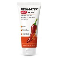 Reumatek HOT Aktywny żel rozgrzewający na noc, 200 ml