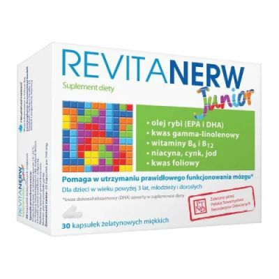 Revitanerw Junior, 30kaps.