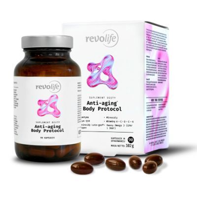 Revolife Anti-aging Body Protocol, 90 kapsułek