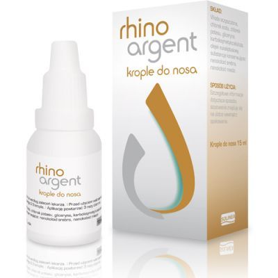 RHINOARGENT krople do nosa - 15 ml