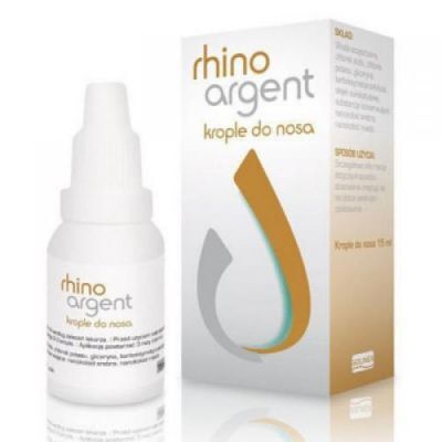 RHINOARGENT krople do nosa - 15 ml  KRÓTKA DATA 31.01.2025