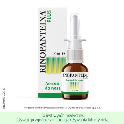 Rinopanteina Plus Aerozol do nosa, 20ml