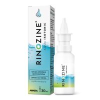 Rinozine Aqua Isotonic Woda morska izotoniczna Spray do nosa, 30 ml