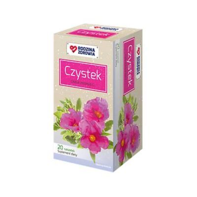 Rodzina Zdrowia Czystek, 20 sasz. x 1,3 g