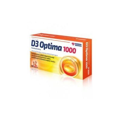 Rodzina Zdrowia D3 Optima 1000, 60 kapsułek