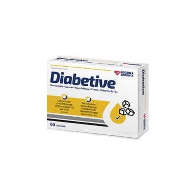 Rodzina Zdrowia Diabetive, 60 tabl.