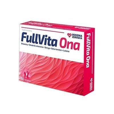 Rodzina Zdrowia FullVita Ona, 30 tabl.