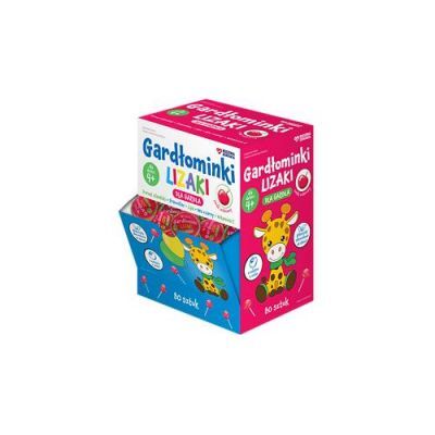 Rodzina Zdrowia Gardłominki Lizaki, 80 szt.