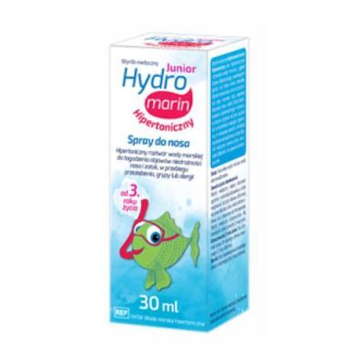 Rodzina Zdrowia Hydromarin Junior Hipertoniczny spray do nosa, 30ml