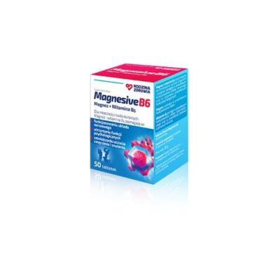 Rodzina Zdrowia Magnesive B6, 50 tabletek