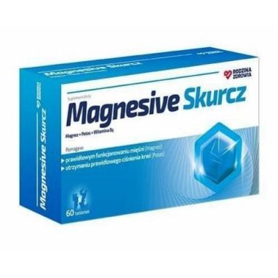 Rodzina Zdrowia Magnesive Skurcz, 60 tabletek