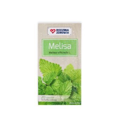 Rodzina Zdrowia Melisa Herbatka ziołowa, 20 saszetek