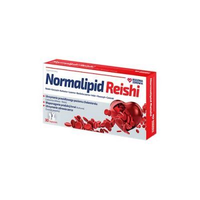 Rodzina Zdrowia Normalipid Reishi, 30 kaps.