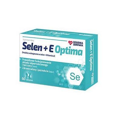 Rodzina Zdrowia Selen+E Optima, 60 tabletek