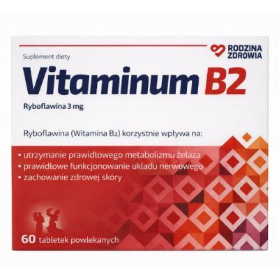 Rodzina Zdrowia Vitaminum B2, 60 tabl.