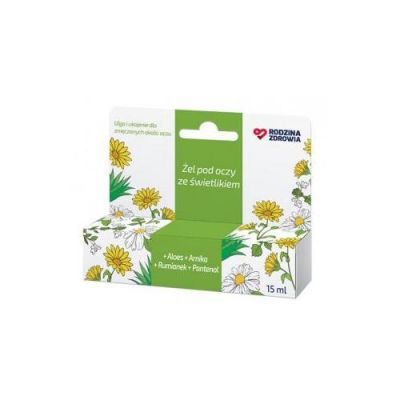 Rodzina Zdrowia Żel pod oczy ze świetlikiem, 15ml