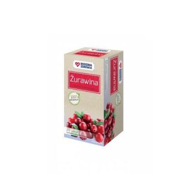 Rodzina Zdrowia Żurawina herbatka, 20 sasz.