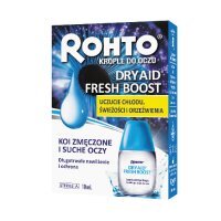 Rohto Dry Aid Fresh Boost Krople do oczu, 10 ml