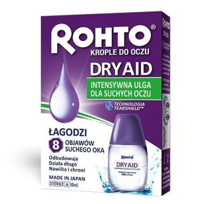 ROHTO DRY AID Krople do oczu, 10ml