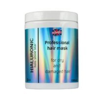 RONNEY HoLo Shine Star HIALURONIC Maska nawilżająca do włosów suchych i zniszczonych 1litr