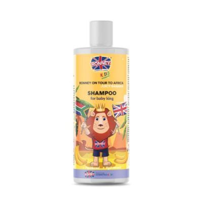 RONNEY KIDS Szampon do włosów o bananowym zapachu, 300ml