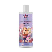 RONNEY KIDS Delikatny żel do mycia ciała i włosów 2w1 dla dzieci o zapachu wiśniowym 300 ml