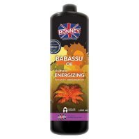 RONNEY PROFESSIONAL Babassu Oil Szampon energetyzujący do włosów farbowanych i matowych 1 litr