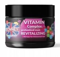 RONNEY PROFESSIONAL Vitamin Complex Maska rewitalizująca do włosów cienkich i osłabionych 300 ml