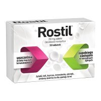 ROSTIL 30 tabletek, na żylaki, obrzęki