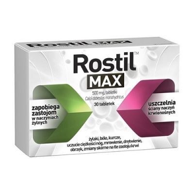 ROSTIL MAX 500 mg 30 tabletek