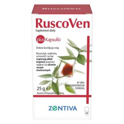 RuscoVen Plus, 50 kaps.