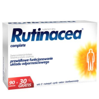 RUTINACEA COMPLETE 90+30 tabletek, odporność, zmęczenie