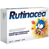 RUTINACEA JUNIOR 20 tabletek do ssania układ odpornościowy