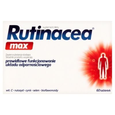 RUTINACEA MAX 60 tabletek układ odpornościowy