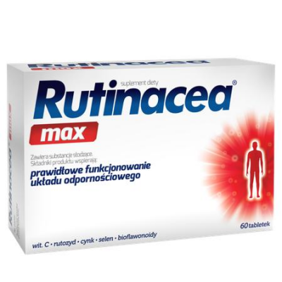 RUTINACEA MAX 60 tabletek układ odpornościowy