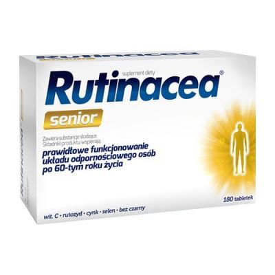 Rutinacea Senior - 180 tabletek KRÓTKA DATA 30.11.2024