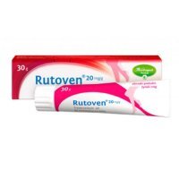 Rutoven Żel, 30 g - lek na popękane naczynka z trokserutyną