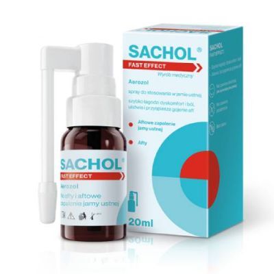 Sachol Fast Effect aerozol, 20ml